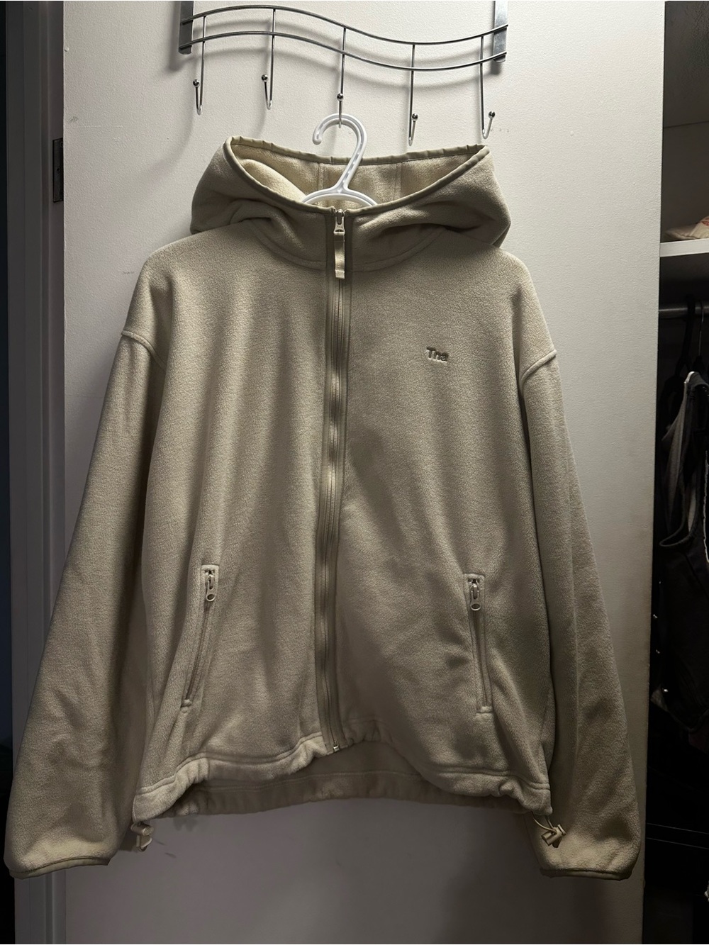 Aritzia TNA Polar Fleece Zip Hoodie